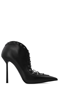 Le Silla Colette Lace-Up Heeled Pumps