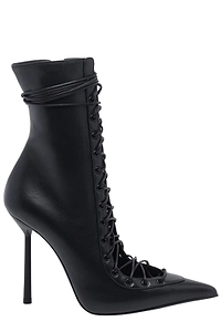Le Silla Colette Lace-Up Stiletto Boots