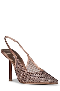 Le Silla Gilda Embellished Pointed Toe Pumps