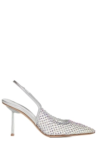 Le Silla Gilda Embellished Slingback Pumps