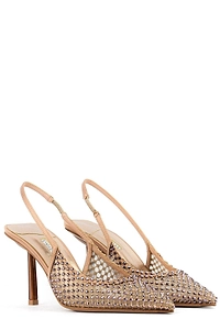 Le Silla Gilda Embellished Slingback Pumps