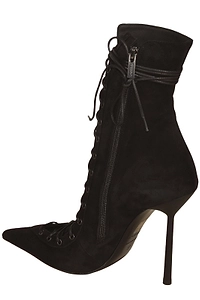 Le Silla Lace-Up Stiletto Boots