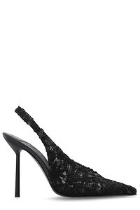 Le Silla Laced Slingback Pumps