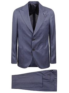 Lardini Two-Button Slim Suit