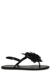 Rose Flat Sandals