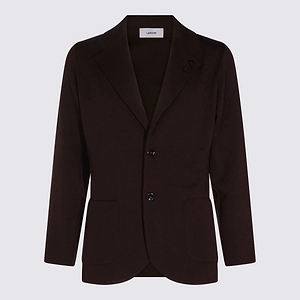 Lardini Two-Button Patch-Pocket Blazer