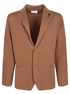 Lardini Two-Button Knitted Jacket