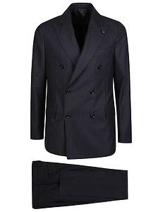 Lardini Two-Piece Double-Breasted Suit