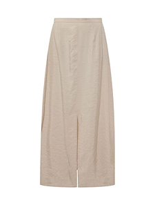 Anfora Front-Slit Maxi Skirt