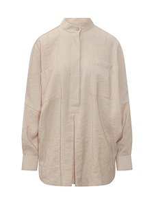 Le Sully Studio Oversized Stand-Collar Shirt
