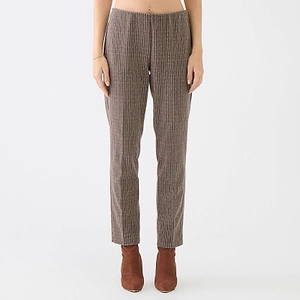 Pinstriped Cigarette Pants