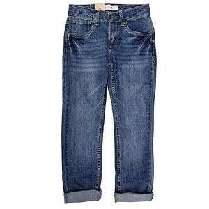 Levi's Kids Logo Patch Straight-Leg Jeans