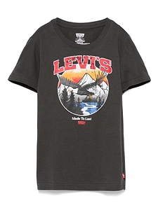 Levi's Kids Logo Printed Crewneck T-Shirt