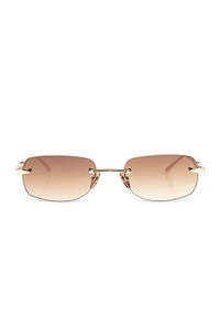 Meursault Rectangle Frame Sunglasses
