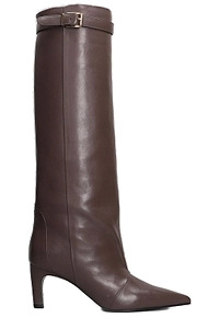 Lella Baldi Buckled Knee Boots