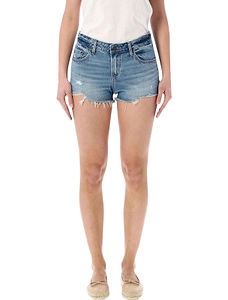 Levi's Raw Cut Hem Shorts