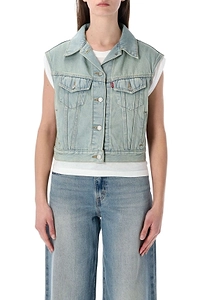 Levi's Shrunken 90S Cropped Denim Jacket