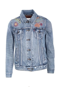 Levi's X 10 Corso Como Embroidered Denim Jacket