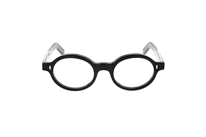 Teos Bold Oval Frame Glasses