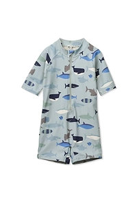 Shark Printed Max Swimsuit