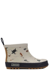 Tekla Sea Printed Rain Boots