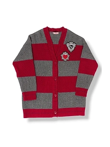 Liu Jo Kids Striped Lurex Cardigan