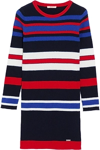 Liu Jo Kids Striped Knitted Dress