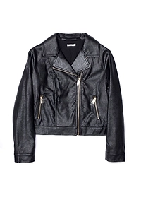 Liu Jo Kids Zipped Biker Jacket