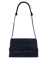 Safety-Pin Flap Shoulder Bag