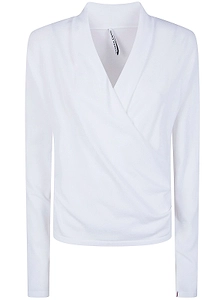 Liviana Conti Gabriela Wrap V-Neck Sweater