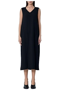 Limi Feu Sleeveless V-Neck Midi Dress
