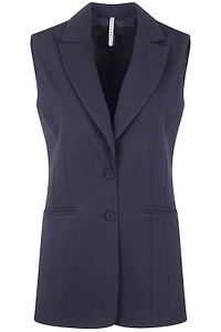 Liviana Conti Logan Sleeveless Blazer