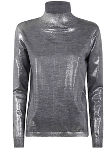 Liviana Conti Long Sleeve Turtle Neck Jumper