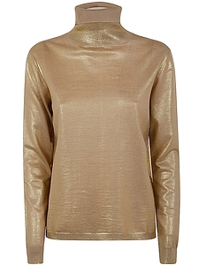 Liviana Conti Long Sleeve Turtle Neck Jumper
