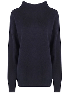 Liviana Conti Nancy Mock-Neck Knitted Sweater