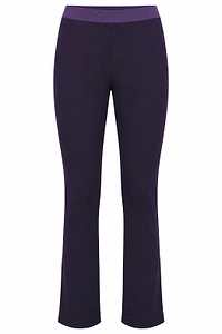 Liviana Conti Ribbed Waist Slim Pants