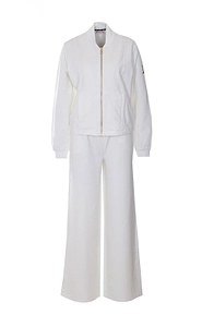 Liu Jo Logo Detail Zip-Up Jumpsuit