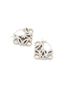 Loewe Anagram Hoop Earrings