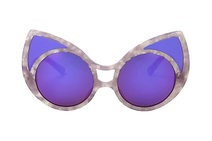 Linda Farrow X Khaleda And Fahad Cat Eye Frame Sunglasses