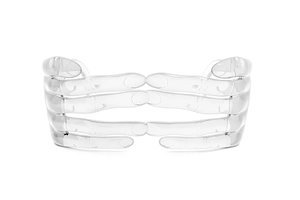 Linda Farrow X Jeremy Scott Hands Frame Sunglasses