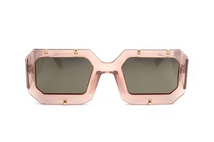 Linda Farrow X Markus Lupfer Geometric Frame Sunglasses