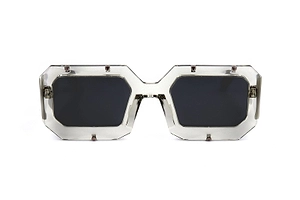 Linda Farrow X Markus Lupfer Geometric Frame Sunglasses
