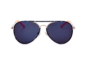 Linda Farrow X Matthew Williamson Aviator Frame Sunglasses