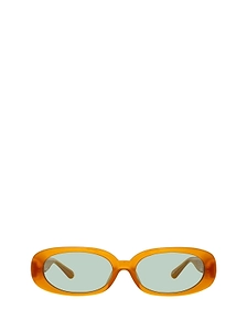 Linda Farrow X Rowen Rose Cara Oval Framed Sunglasses