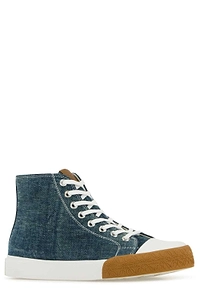 Loewe Bloc High-Top Lace-Up Trainers