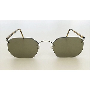 Lindberg Irregular Rimless Sunglasses