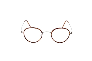 Lindberg Round Full-Rim Glasses