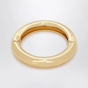 Sculpted Hinged Bracelet