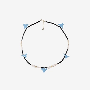 Bird Beaded Necklace