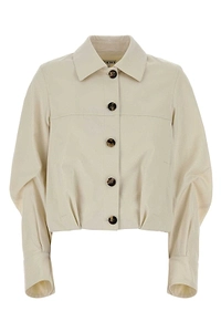 Loewe Cropped Button-Up Jacket